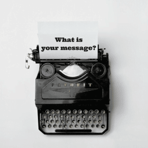 What is your message?