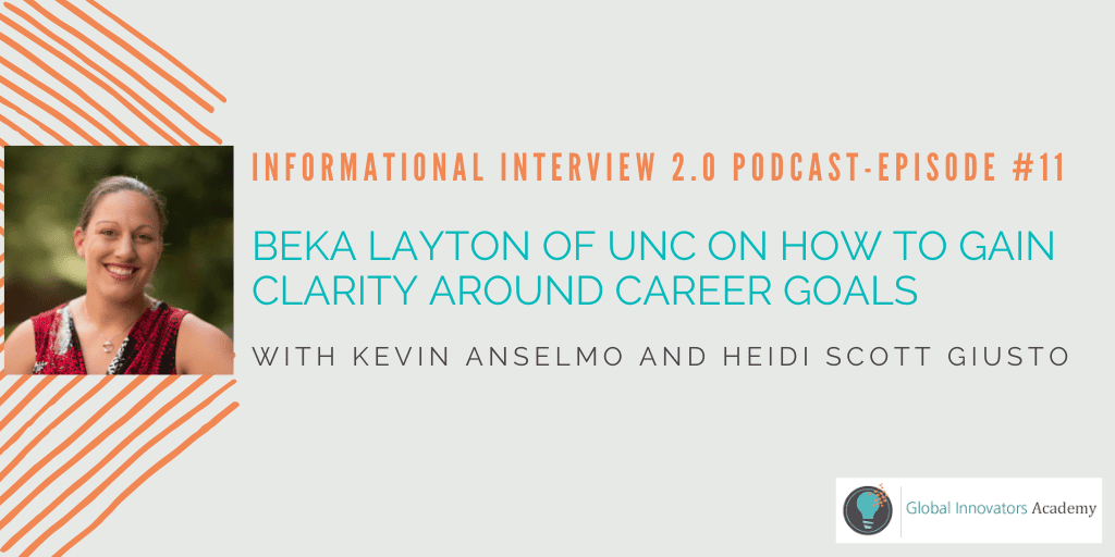 How to Gain Clarity around Career Goals – An Interview with Beka Layton of UNC