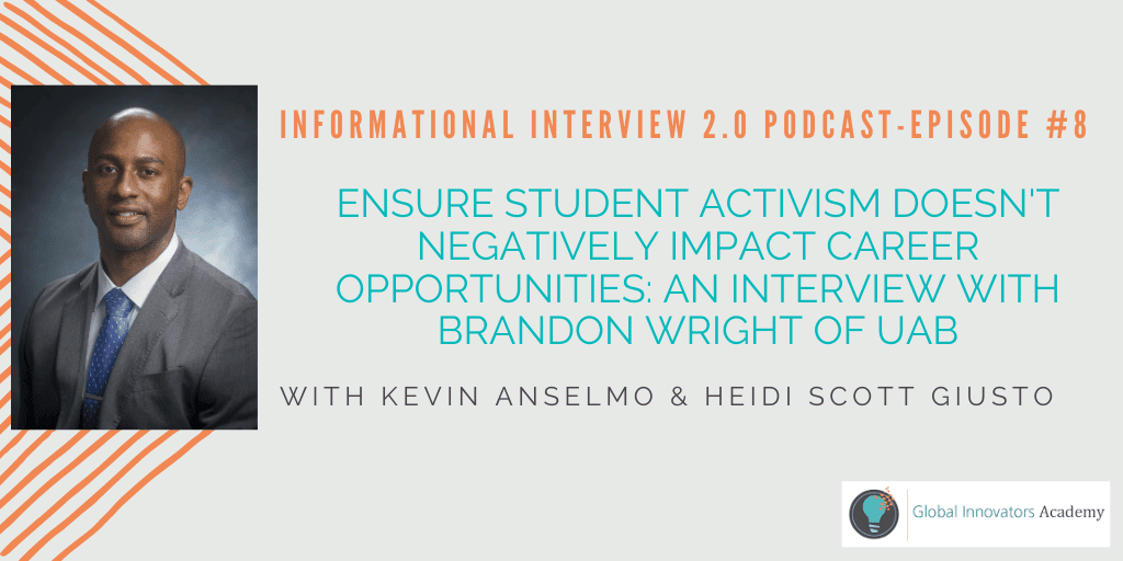 Brandon Wright of UAB: Use Student Activism to Support Career Growth